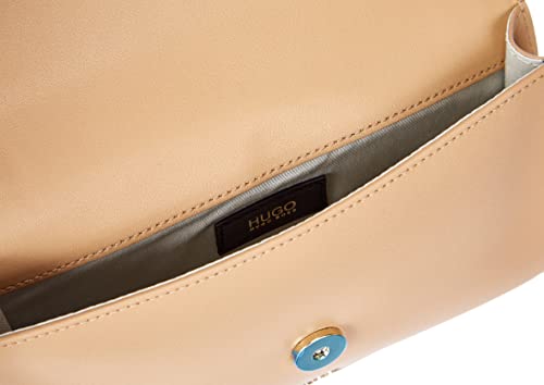 HUGO Cleo Clutch-L, Acoplamiento para Mujer, Light/Pastel Brown 237, Einheitsgröße