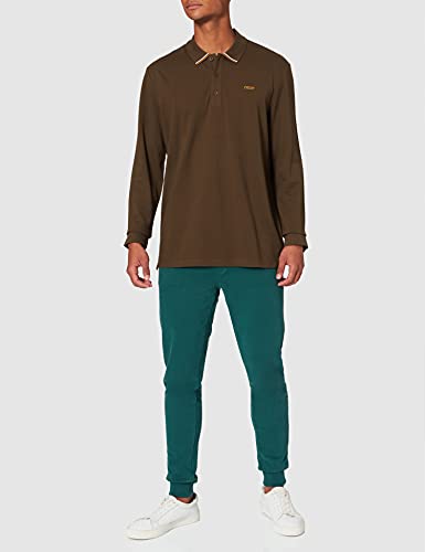 HUGO Donol212 Camisa de Polo, Dark Green 304, M para Hombre