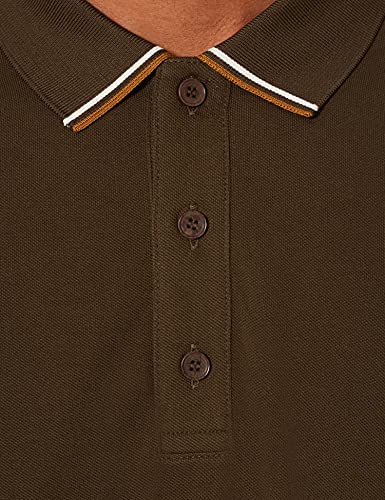 HUGO Donol212 Camisa de Polo, Dark Green 304, M para Hombre