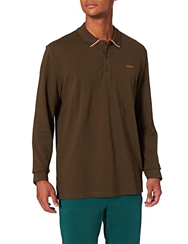 HUGO Donol212 Camisa de Polo, Dark Green 304, M para Hombre