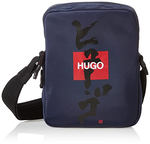 HUGO Herren Record KJ_NS Rucksack, Navy411, OneSize