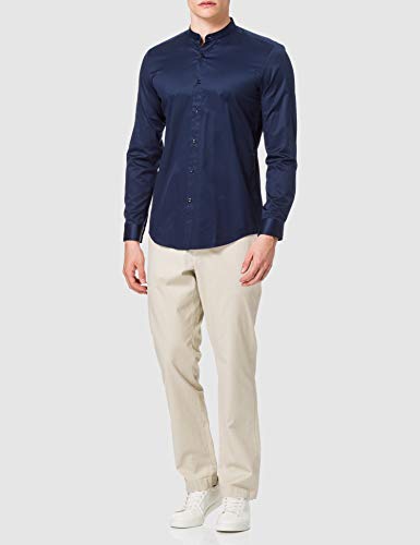 HUGO Kaleb 10181090 01 Camisa, Navy413, 41 para Hombre