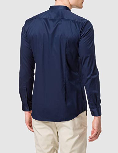 HUGO Kaleb 10181090 01 Camisa, Navy413, 41 para Hombre