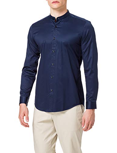 HUGO Kaleb 10181090 01 Camisa, Navy413, 41 para Hombre