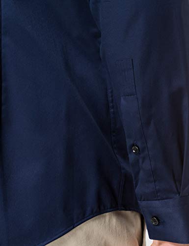 HUGO Kaleb 10181090 01 Camisa, Navy413, 41 para Hombre