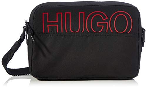 HUGO Reborn Crossbody, Bolsa cruzada. para Mujer, Negro1, Einheitsgröße