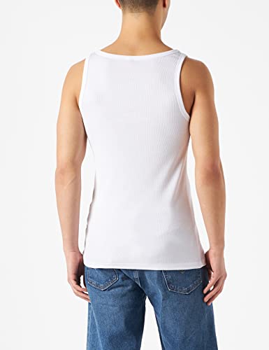 HUGO Tank Top Twin Pack Camiseta de Tirantes, White100, S 2 para Hombre