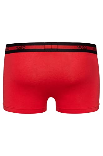 HUGO Trunk Twin Pack, Bóxers, para Hombre, Rojo (Bright Red 622), XX-Large