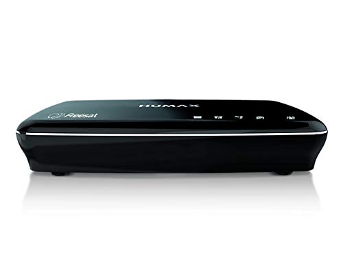 Humax HDR-1100S Freesat - Grabadora de televisión HD (2 TB, HDD), color negro