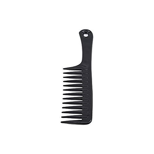 Huposdxjsz Peines, Peine de Dientes Ancho, Peine de peluquería, Mujer Resistente al Calor Detenguaje Mojado Cepillos de Pelo Rizado, Herramientas de Estilo Pro Salón, Multi-Color Opcional