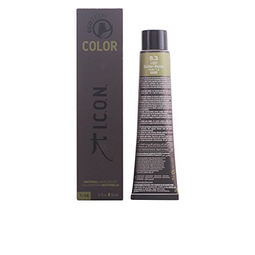 Icon Ecotech Natural Color 8.3 Light Golden Blonde Tinte - 60 ml