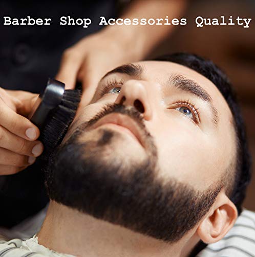 IDALIO Set Cepillo y Peine para el Aseo del Hombre con Cerdas Naturales de jabalí Cepillo y Peine de barba de Madera de Peral y Tijeras de Acero Inoxidable para barba
