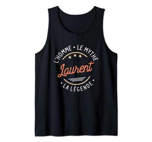 Idea de regalo Laurent con nombre para Laurent Camiseta sin Mangas