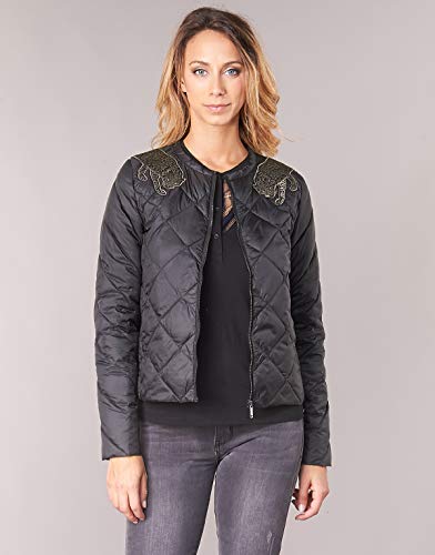 IKKS Gloria Abrigos Femmes Negro - S - Plumas