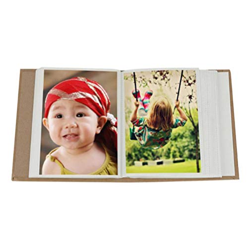 IMIKEYA Álbum de fotos de bebé, álbum de recortes, 10,6 cm, álbum de fotos de coleccionista, recuerdos de crecimiento, libro para niños pequeños de cumpleaños, ballena