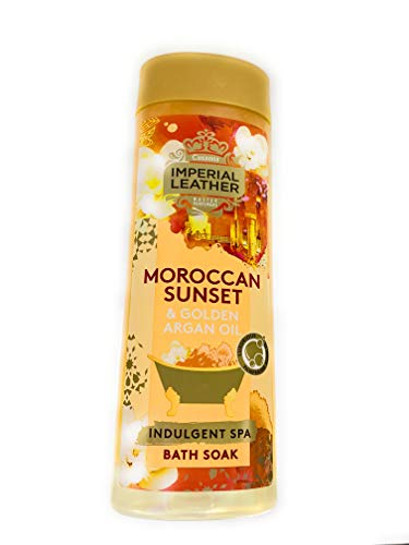 Imperial - Juego de baño de piel (3 x 500 ml), diseño de orquídea de medianoche, relajante, marroquí al atardecer y aceite de argán, spa indulgente, cielo iluminado por la luna y cachemira blanca