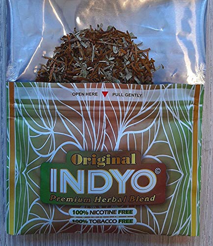INDYO Natural Smoking Mix 30g Sustitutivo Tabaco 100% Sin Nicotina