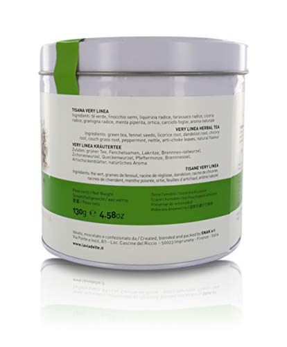 Infusión de té Verde con hinojo y Regaliz a Granel - Lata de 130gr