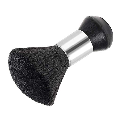 inherited 2pcs Cepillo de Cuello para barberia,Cepillo Barbero Profesional Suave Pelo, Brocha de Peluquería, Salón, Peluquero - para Eliminar los Residuos del Cabello