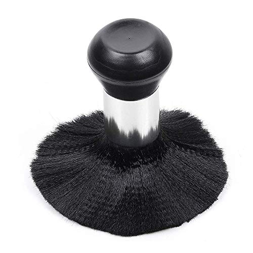 inherited 2pcs Cepillo de Cuello para barberia,Cepillo Barbero Profesional Suave Pelo, Brocha de Peluquería, Salón, Peluquero - para Eliminar los Residuos del Cabello