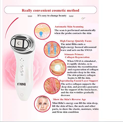 Instrumento de belleza 2017 Ultrasonic Home Mini enfocado Hifu belleza instrumento Proffesional Facial Rejuvenecimiento anti envejecimiento/arrugas máquina de belleza Ancient vine green