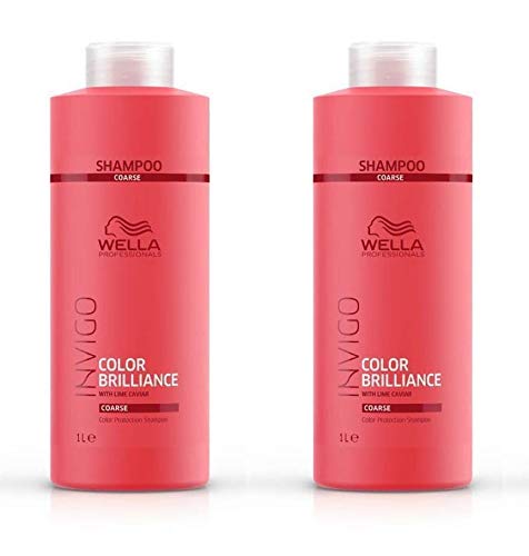 Invigo Color Brilliance Protection Champú Coarse 2 unidades, 1000 ml