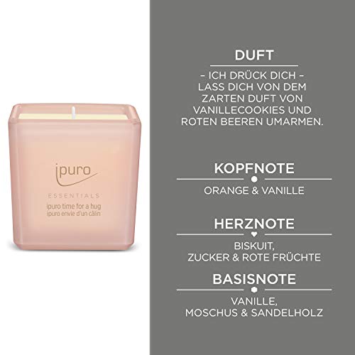 ipuro ESSENTIALS Time for a hug - Vela aromática (125 ml)
