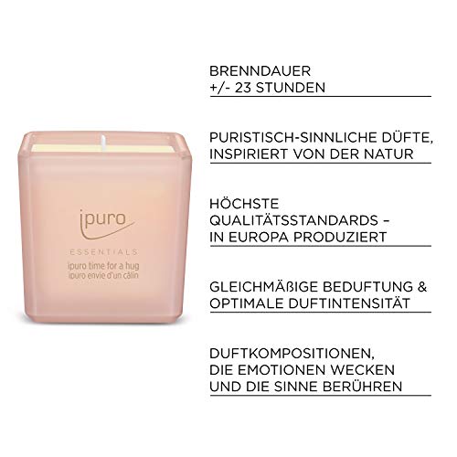 ipuro ESSENTIALS Time for a hug - Vela aromática (125 ml)