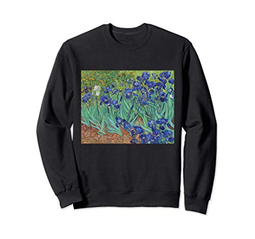 Iris pintados por Vincent van Gogh Sudadera