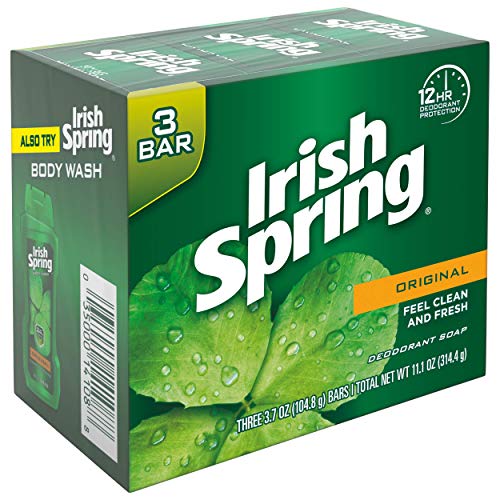 Irish Spring Original Deodorant Soap 3 x 120 ml