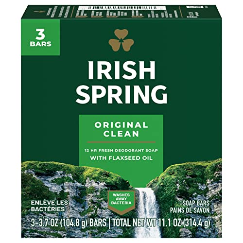 Irish Spring Original Deodorant Soap 3 x 120 ml