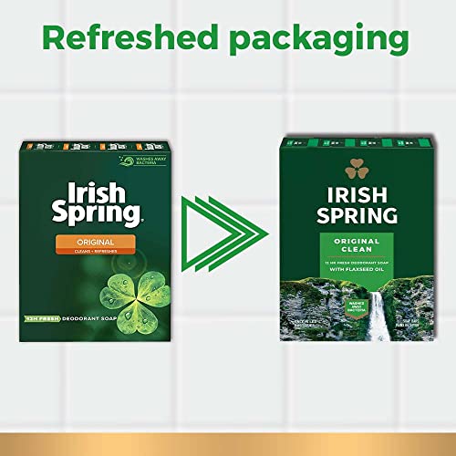 Irish Spring Original Deodorant Soap 3 x 120 ml