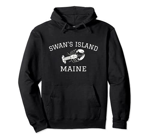 Isla del cisne, producto de langosta Maine Sudadera con Capucha