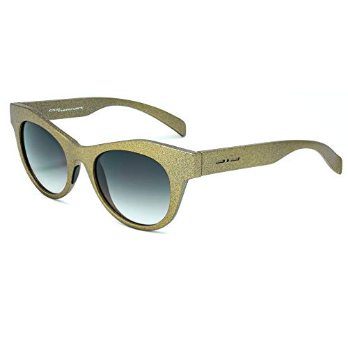 italia independent 0096TT-030-000 Gafas de Sol, Dorado, 51 para Mujer
