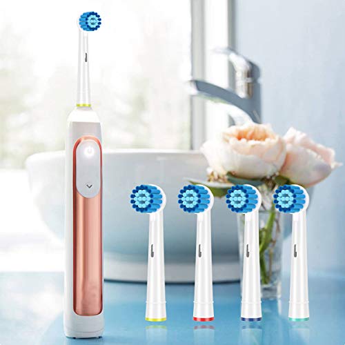 ITECHNIK Recambios Cepillos Compatible con Oral B Sensitive Clean, 16 Cabezales de Cepillos de Dientes Eléctrico