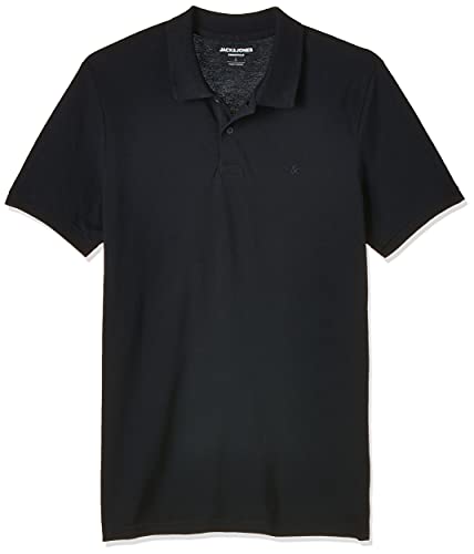 JACK & JONES Jjebasic Polo SS Noos, Azul (Navy), L para Hombre