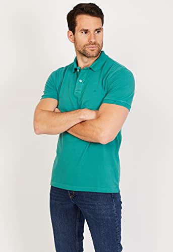 Jack Stuart - Polo clásico para Hombre, 100% Algodón