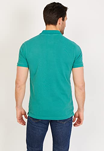 Jack Stuart - Polo clásico para Hombre, 100% Algodón
