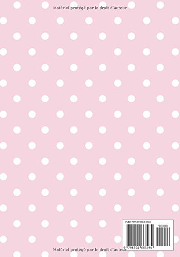 J'ai 6 ans et Je Suis une Fille Géniale: Bloc note Carnet Journal intime pour Fille Carnet de note Ligné avec Pages Blanches idée Cadeau ... - Oiseau - Coeur - Camera - Couleur Rose