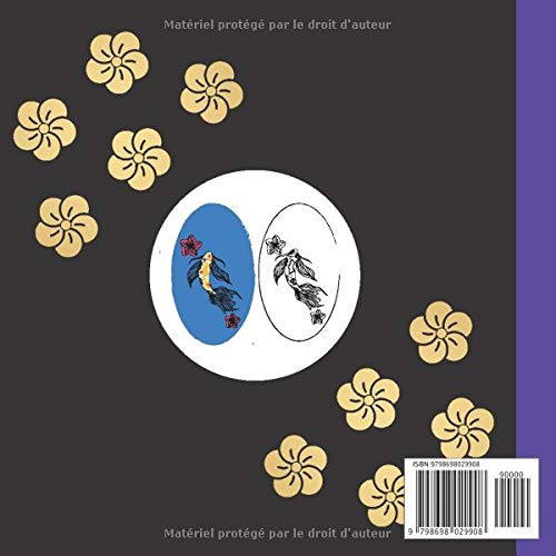Japon livre de coloriage pour adultes: Cahier de coloriage pour se détendre / cadeau pour les amateurs de coloriage et du Japon/ 16 grands ... po)/ikebana/bonsaï/fleurs de cerisier/poupées