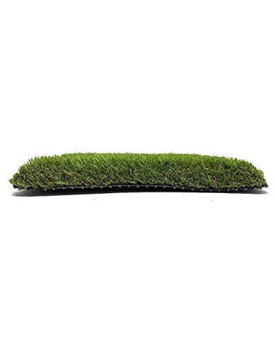 Jardin202 - Césped Artificial Almería 40mm - Rollos | Altura Muy Realista con Triple Tonalidad | Rollo: 2x5 Metros
