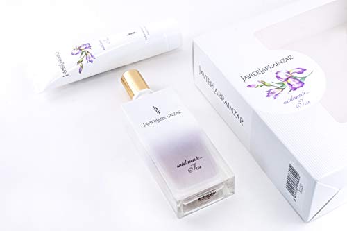 Javier Larrainzar, Sutilmente Iris Estuche de Regalo para Mujer, Eau de Parfum 100 ml y Body Lotion 100 ml