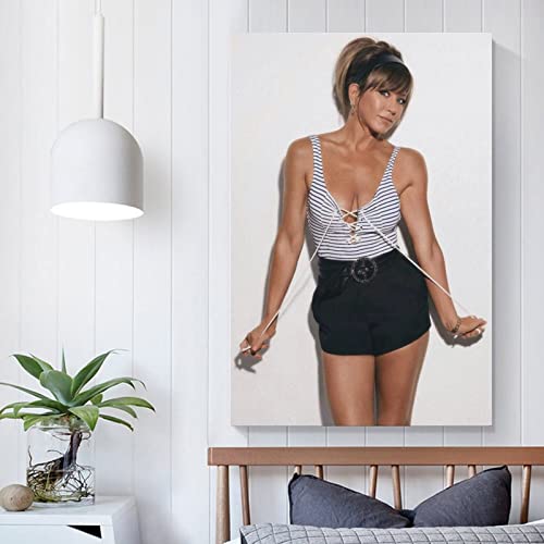 Jennifer Aniston - Carteles decorativos de cuadros de lona para decoración de pared, 20 x 30 cm