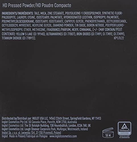 Jennifer Lopez inglot Freedom Sistema HD Pressed Powder J115 Nude 3