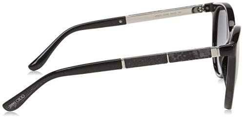 Jimmy Choo Erie/S 9O 807 54 Gafas de Sol, Negro (Black/Grey), Mujer