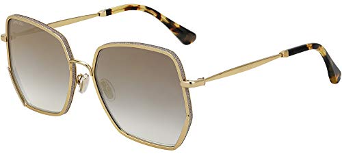 Jimmy Choo Gafas de Sol ALINE/S GOLD/GREY SHADED 58/17/145 mujer