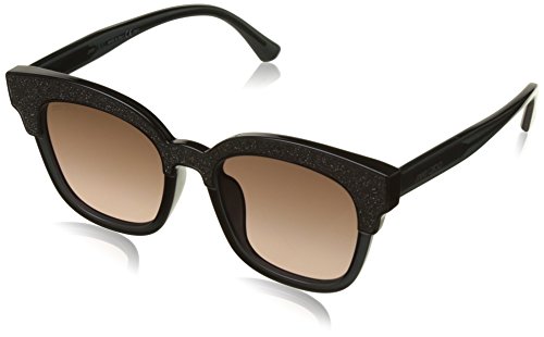 Jimmy Choo MAYELA/S VE 18R 50 Gafas de Sol, Gris (Dkgryglttgry/Brown SF Ar), Mujer