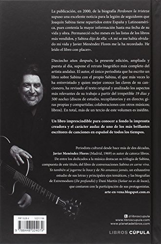 Joaquín Sabina. Perdonen la tristeza (BIBLIOTECA VISUAL)