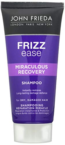John Frieda Frizz Ease Milagrosa recuperación Champú de viaje, 50 ml, pack de 6