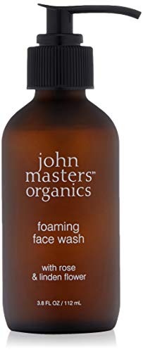 John Masters Organics Espuma de Lavado Facial con Rosa y Flor de Tilo 112 ml